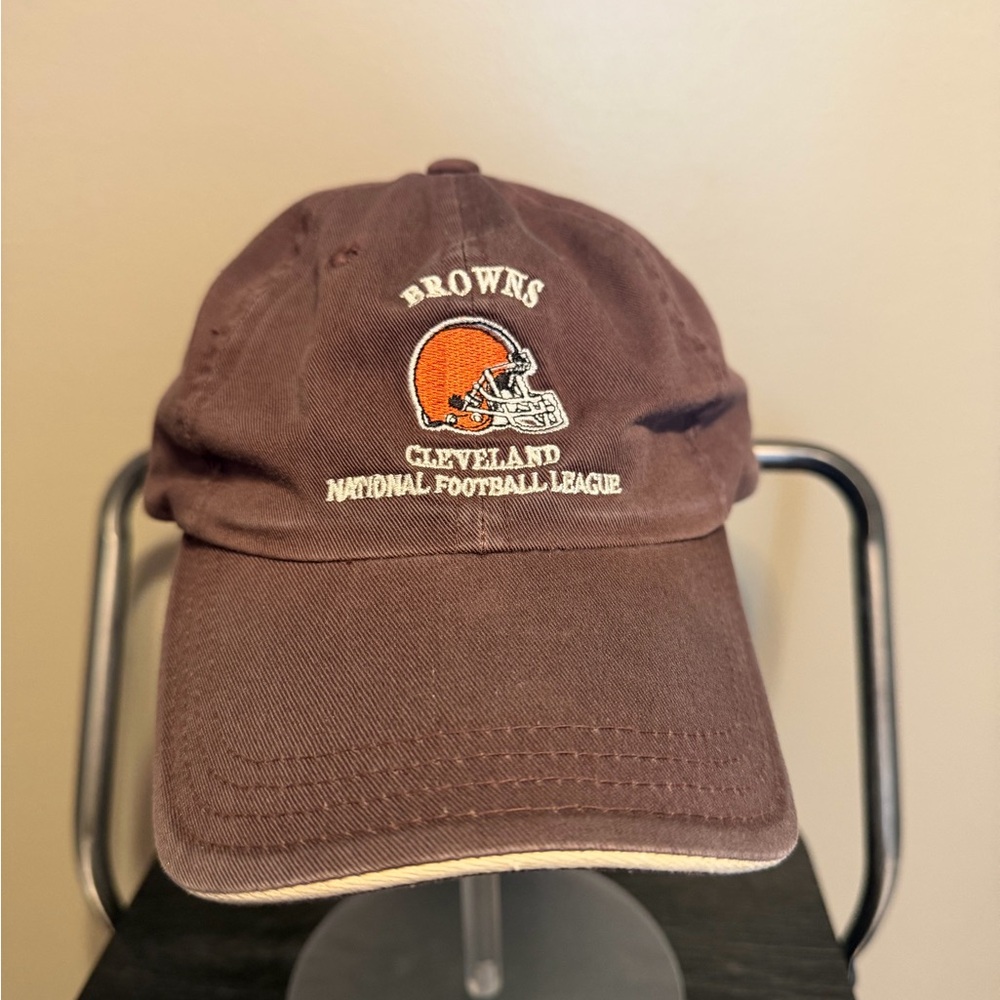 Vintage Puma Cleveland Browns NFL Brown Adjustable Dad Hat